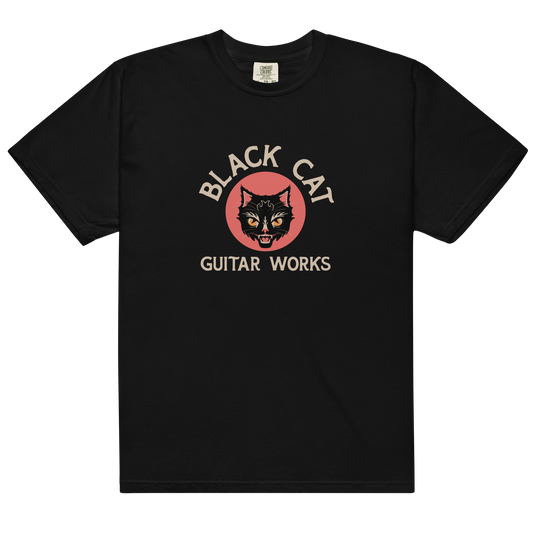 Black Cat Guitar Works - T-Shirt